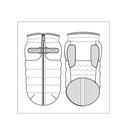 Doudoune Avec Harnais KAËLIG