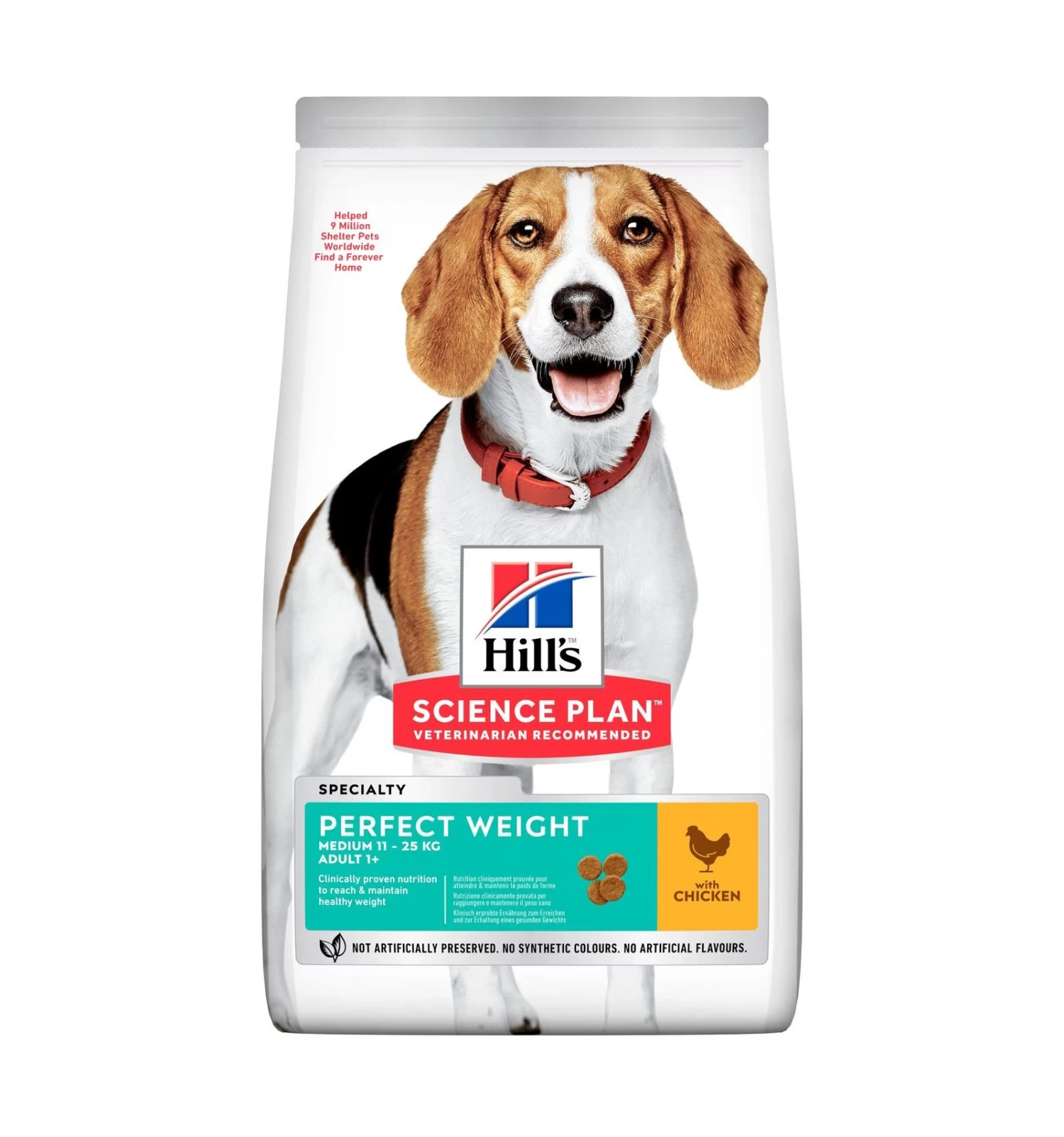 Hill's Science Plan - Canine Perfect Weight Adult Medium 1 Hill's Science Plan - Canine Perfect Weight Adult Medium